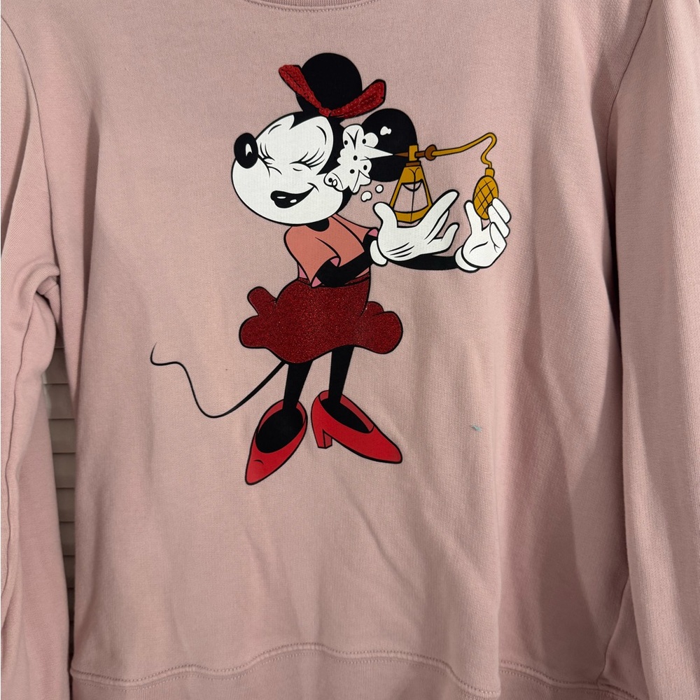Kate spade  Women's Light Pink Minnie Mouse Sweater